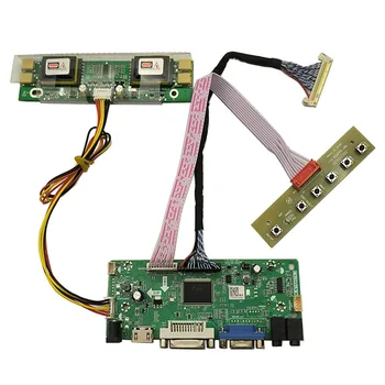 Controller Driver Board Monitor Kit M190EG01 M190EG02 M190EN04 HDMI+VGA+DVI 19.0 Inch 1280X1024 4CCFL 30Pins LCD Ecran cu LED-uri Panou