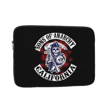 SOA Sons Of Anarchy Laptop Maneca Caz pentru Macbook Air Pro Moartea Tem de Reaper Geanta Notebook Caz rezistent la Socuri Caz Sac