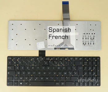 Spaniolă franceză Tastatura Pentru Asus K75VJ K75VM R500A R500D R500DE R500DR R500N R500VD R500VJ R500VM R500VS R700A R700VD R700VJ